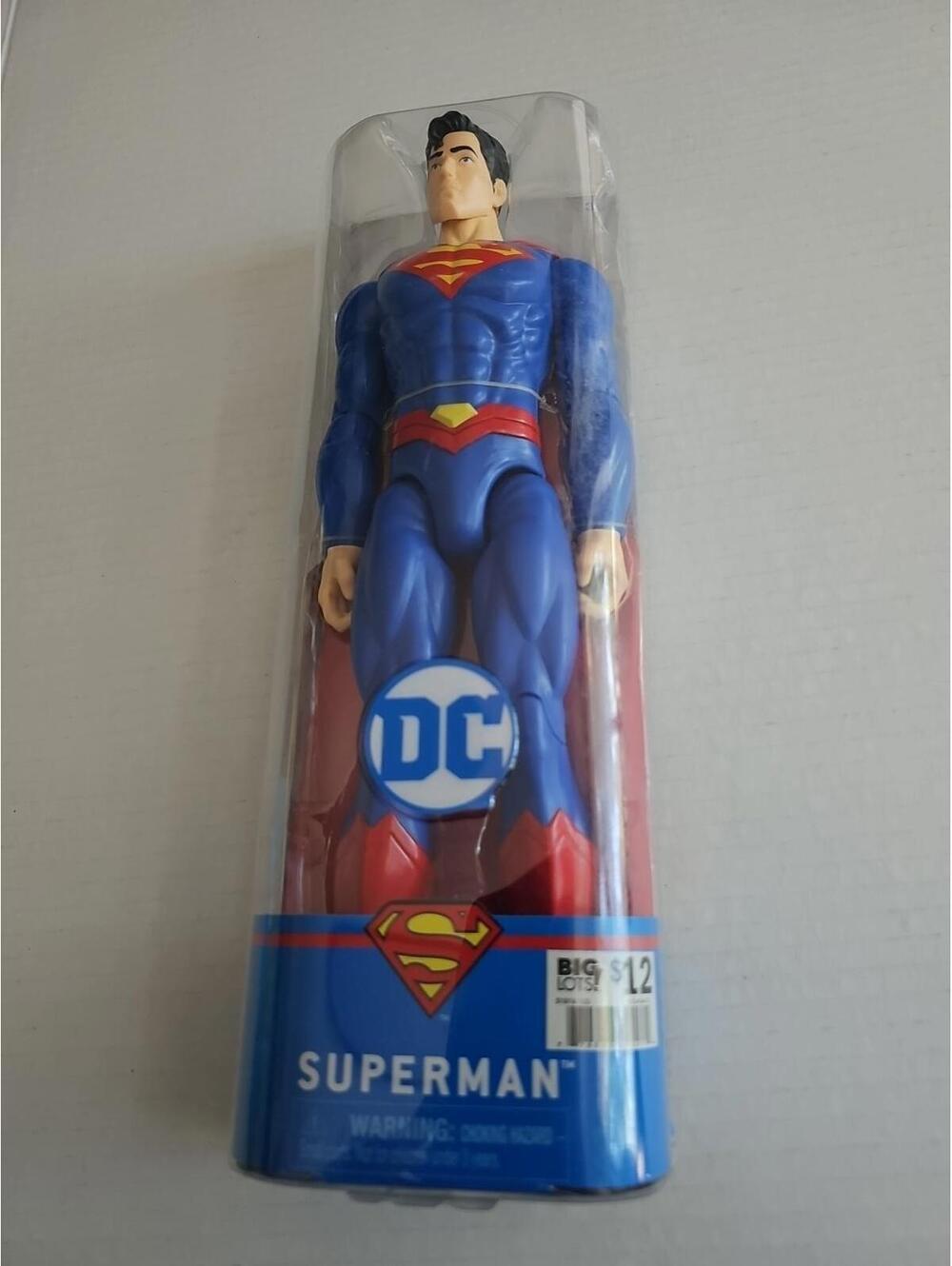 DC Comics SUPERMAN 12" Action Figure 1st Edition Spin Master....L2